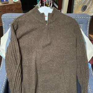 Men’s Lambswool Quarterzip Sweater